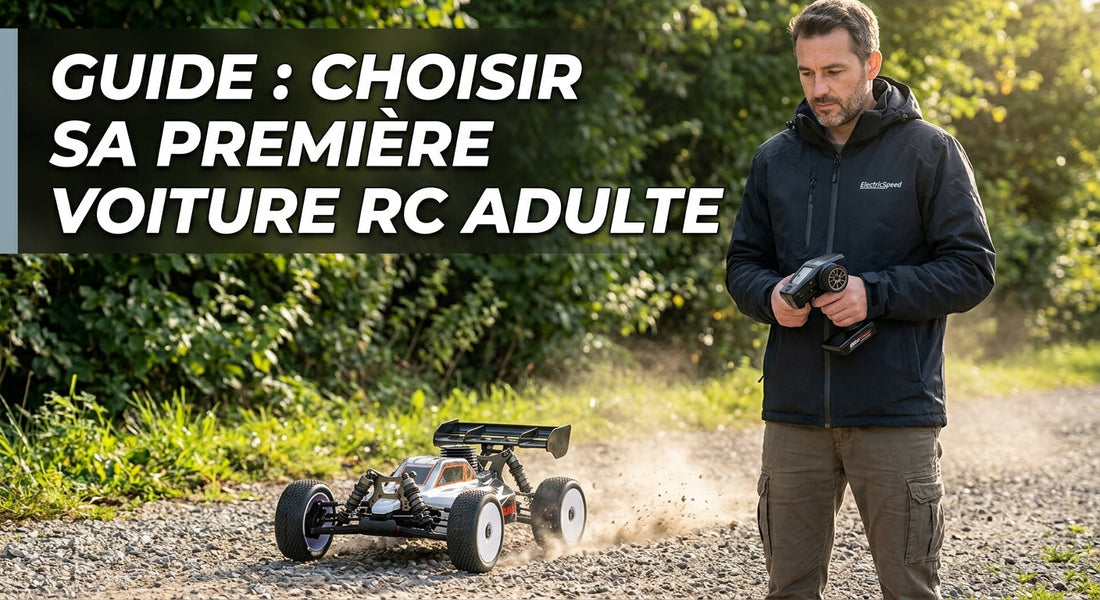 Comment choisir sa voiture télécommandée quand on débute : le guide adulte