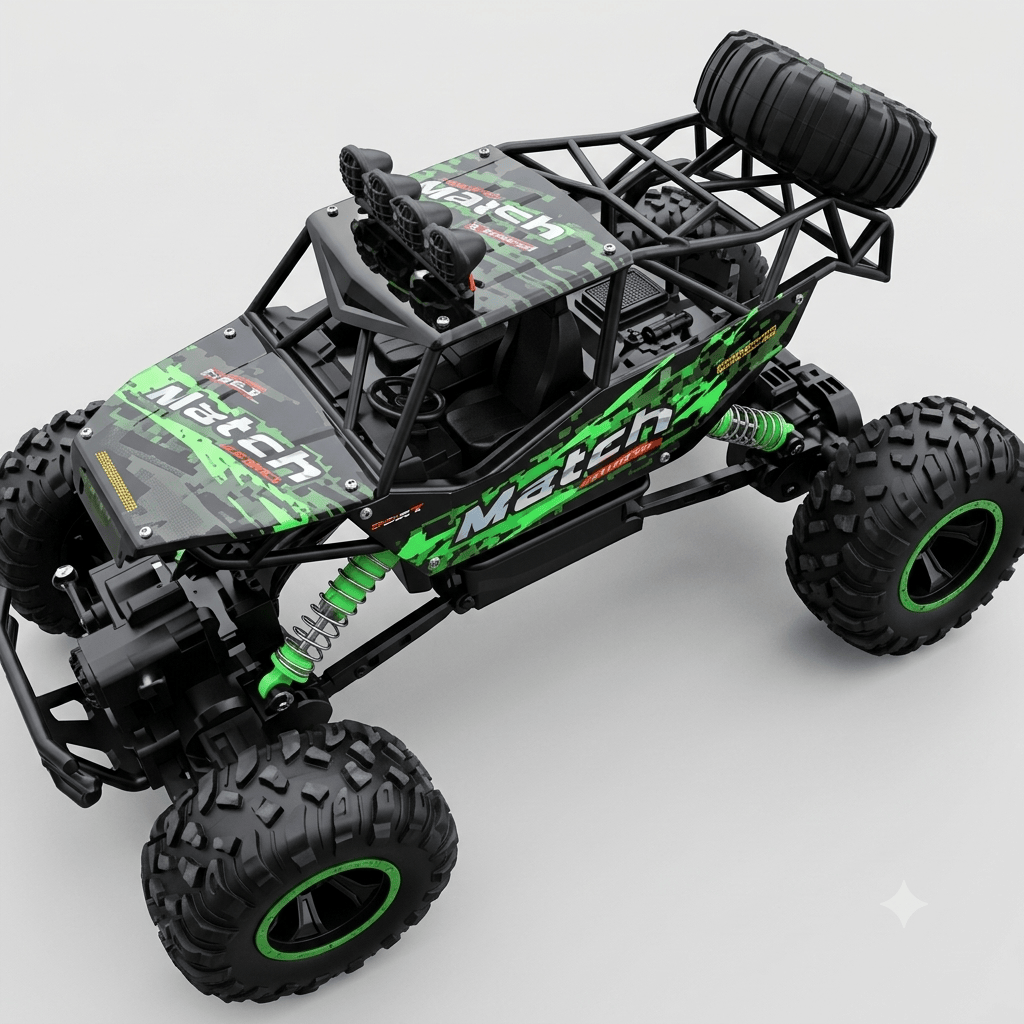 Bumosquito : Voiture RC Tout-Terrain LED 2.4G