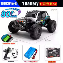 Voiture RC 1/16 4WD - Jusqu'à 80 km/h
