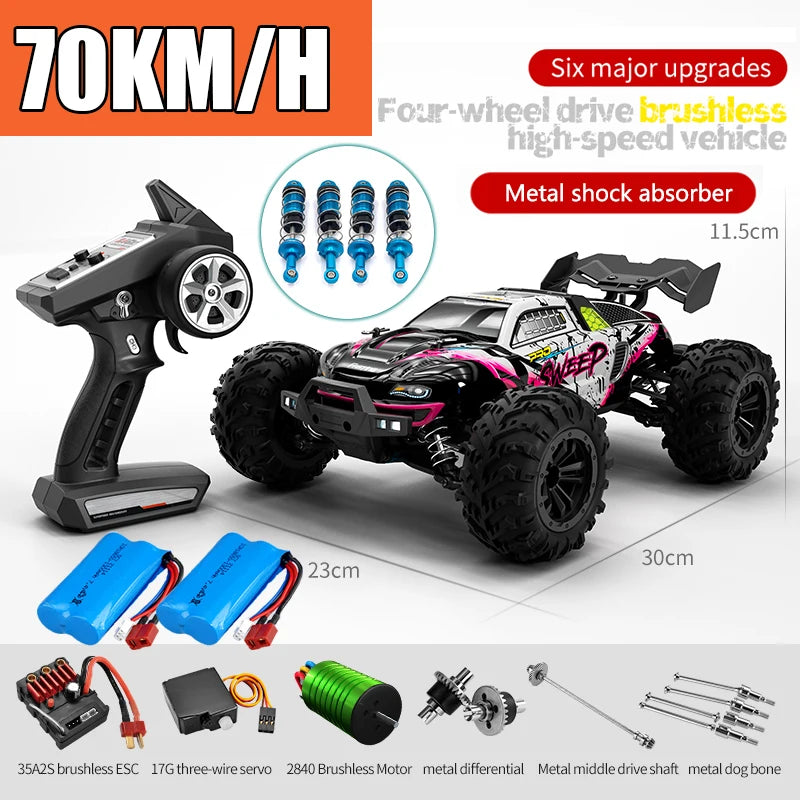 Voiture RC 4x4 Tout-Terrain 70 km/h