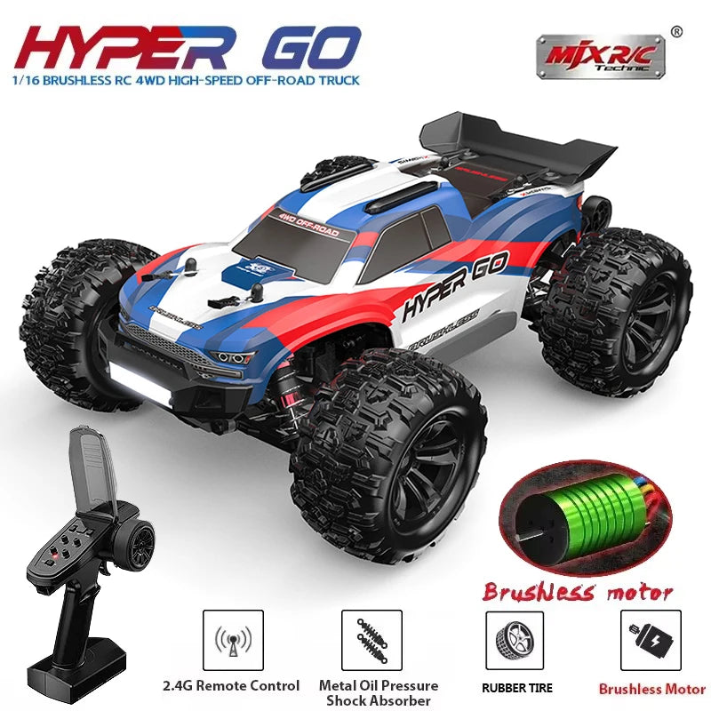 Voiture RC MJX Hyper Go 60 km/h Brushless 4WD