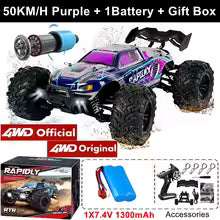 Voiture RC Drift 4WD 80 km/h LED