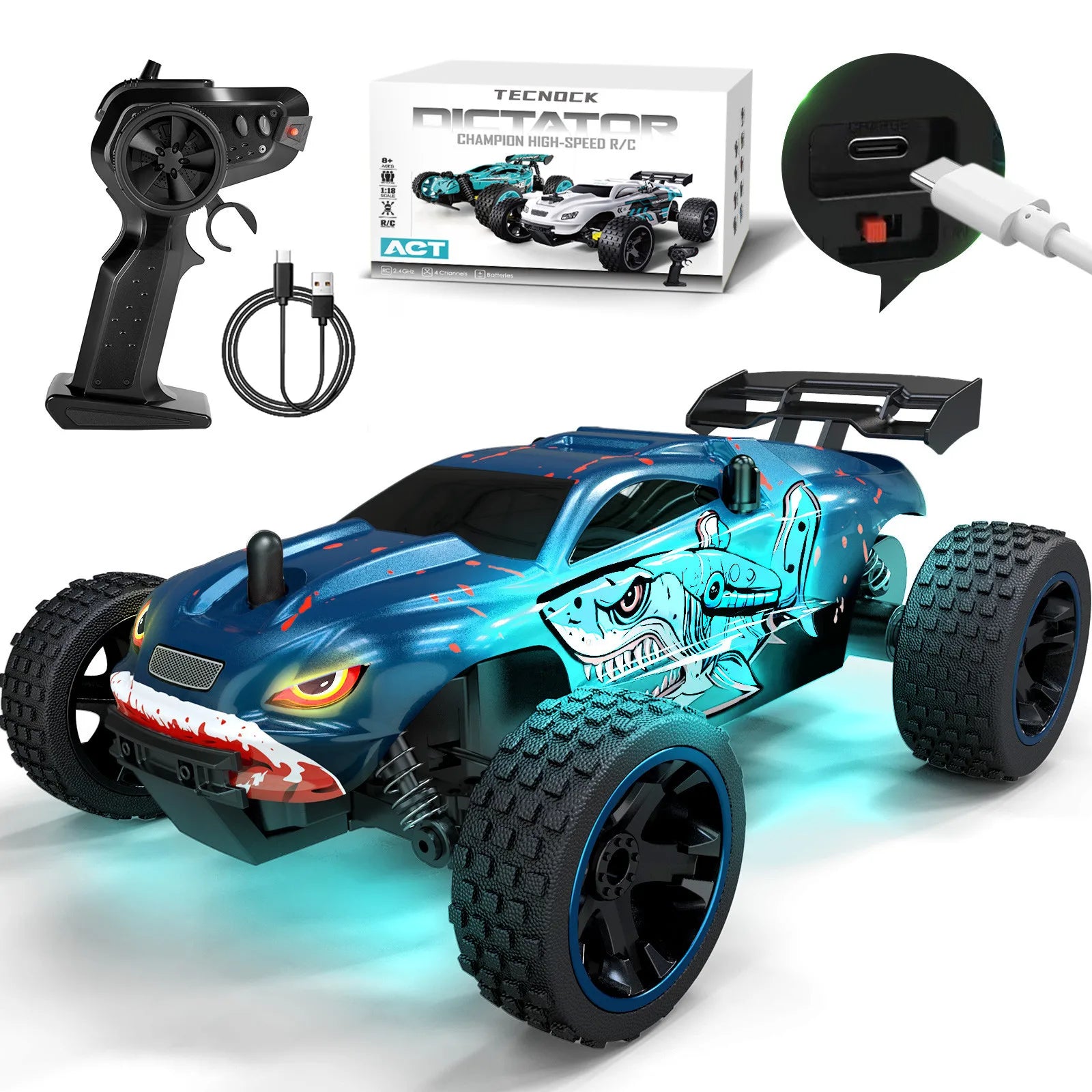 Buggy RC Tout-Terrain 20 km/h 1:18
