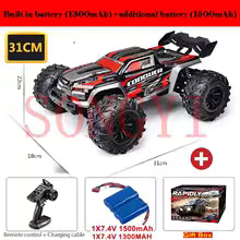 Voiture RC 1/16 4WD - Jusqu'à 80 km/h
