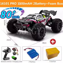 Voiture RC 1/16 4WD - Jusqu'à 80 km/h