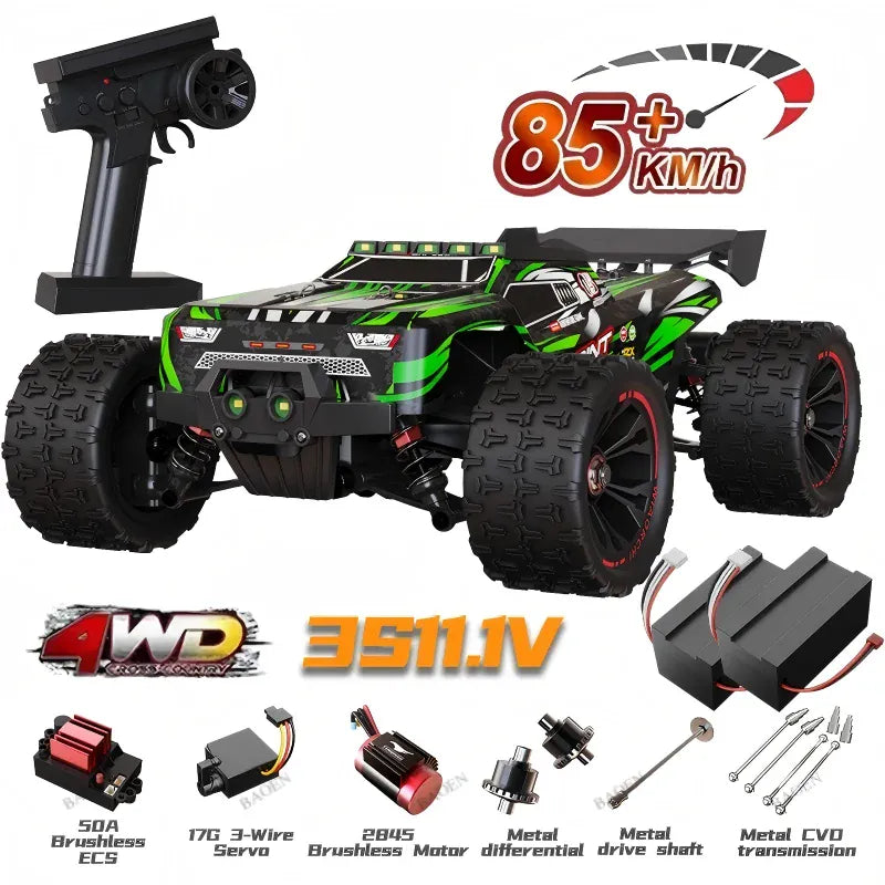 Voiture RC SCY9522PRO : 85 km/h Tout-Terrain