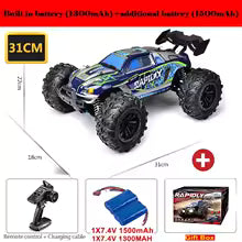 Voiture RC 1/16 4WD - Jusqu'à 80 km/h