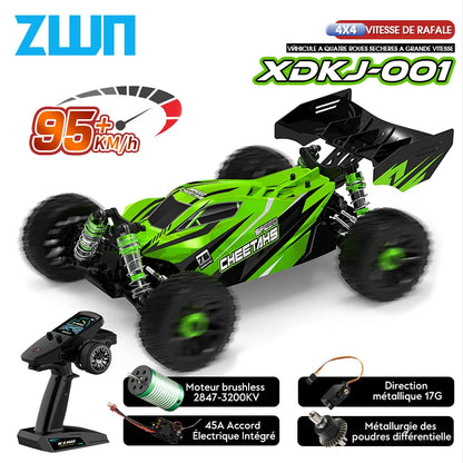 Voiture RC 1/14 95 km/h 4WD Brushless