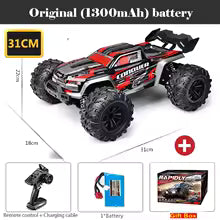 Voiture RC 1/16 4WD - Jusqu'à 80 km/h