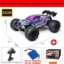 Voiture RC 1/16 4WD - Jusqu'à 80 km/h