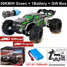 Voiture RC Drift 4WD 80 km/h LED