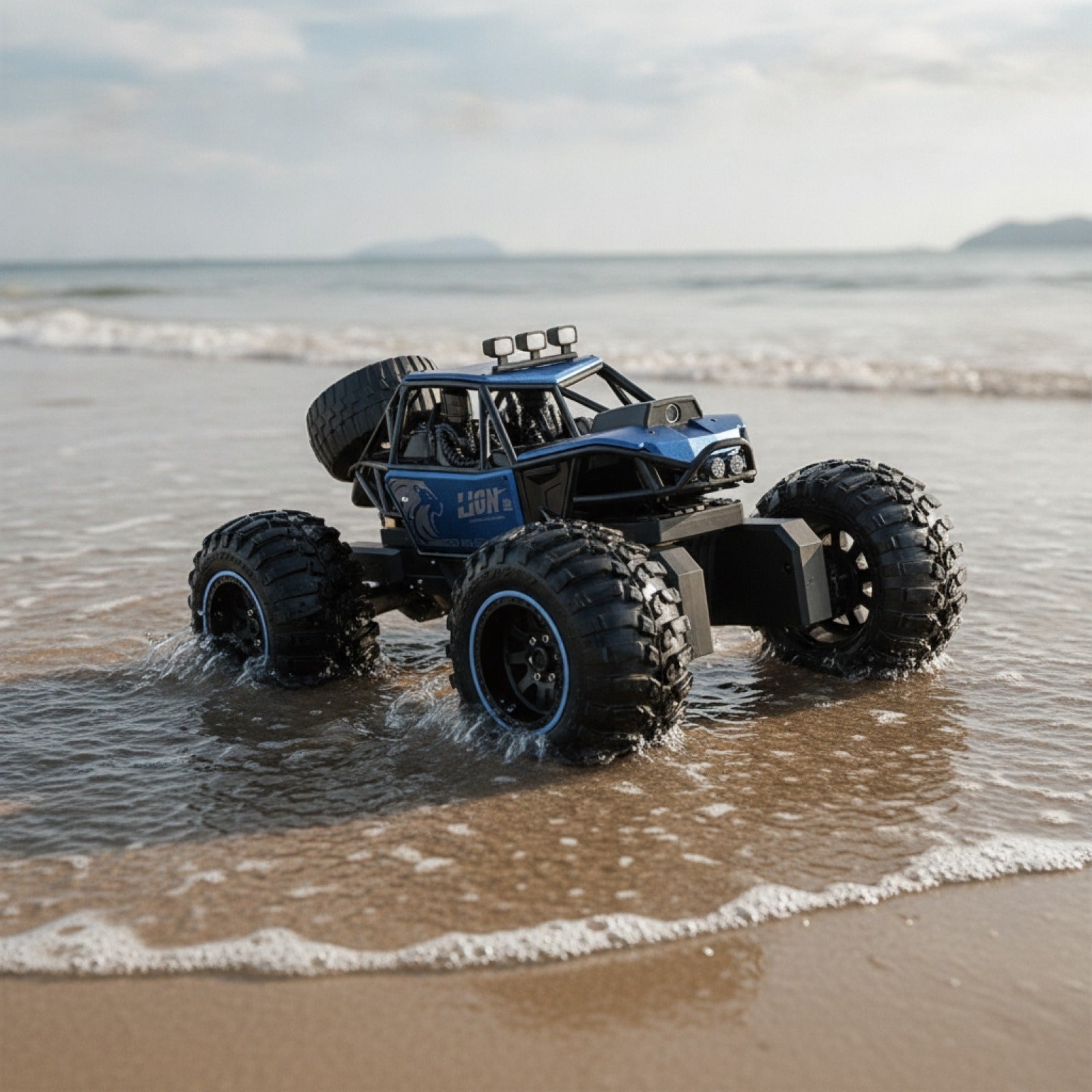 Voiture RC Amphibie Rocker Crawler 4x4 Caméra