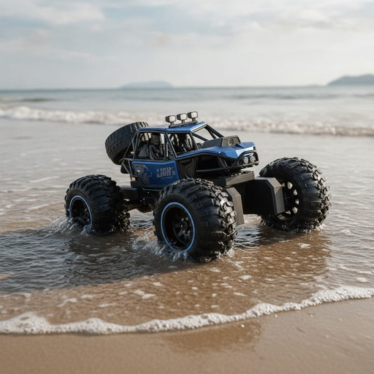 Voiture RC Amphibie Rocker Crawler 4x4 Caméra